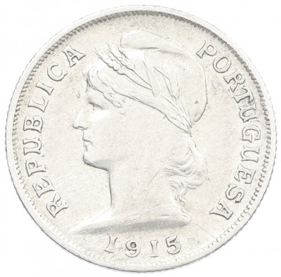 10 сентаво 1915 года Португалия