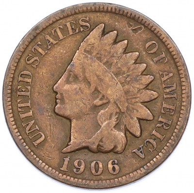 1 цент 1906 года США