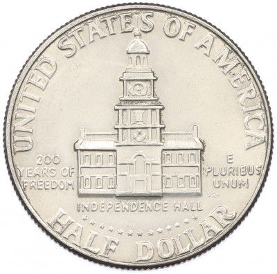 1/2 доллара (50 центов) 1976 года США «200 лет Независимости»