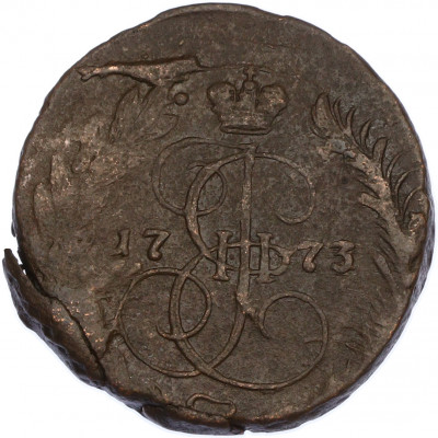 2 копейки 1773 года ЕМ
