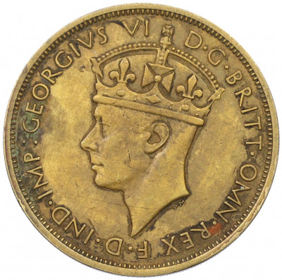 2 шиллинга 1938 года H Британская Западная Африка