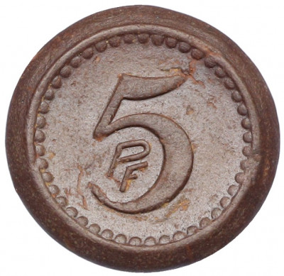 5 пфеннигов 1921 года Германия — город Бунцлау (Нотгельд)