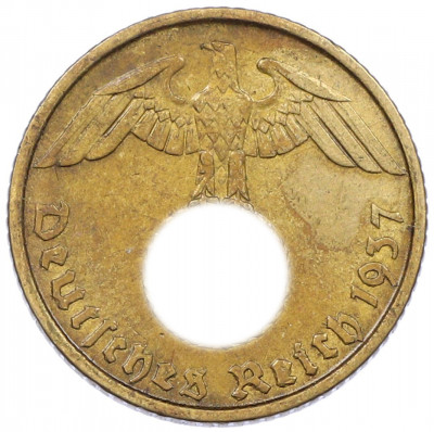 5 рейхспфеннигов 1937 года A Германия