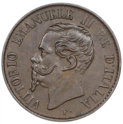 1 чентезимо 1867 года M Италия