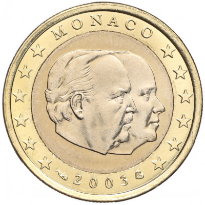 1 евро 2003 года Монако