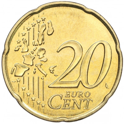 20 евроцентов 2002 года Монако