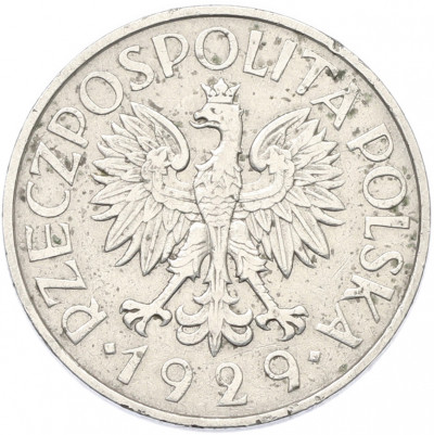 1 злотый 1929 года Польша