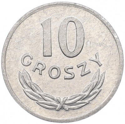 10 грошей 1976 года Польша