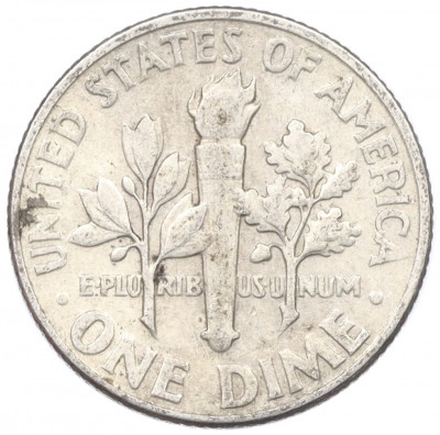 1 дайм (10 центов) 1946 года США