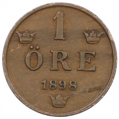 1 эре 1898 года Швеция