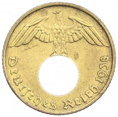 5 рейхспфеннигов 1938 года A Германия