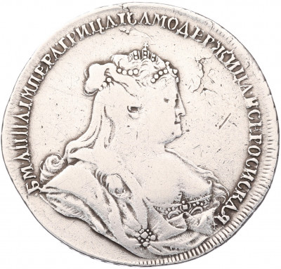 1 рубль 1738 года