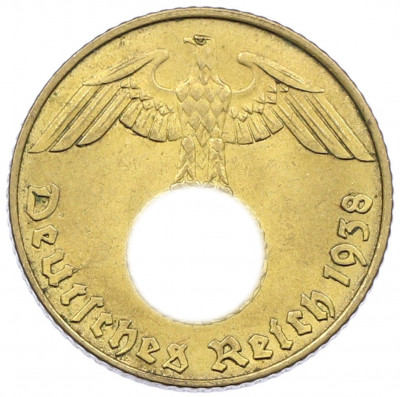 5 рейхспфеннигов 1938 года E Германия