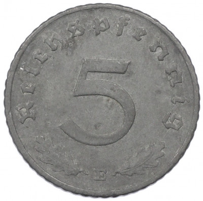5 рейхспфеннигов 1940 года E Германия