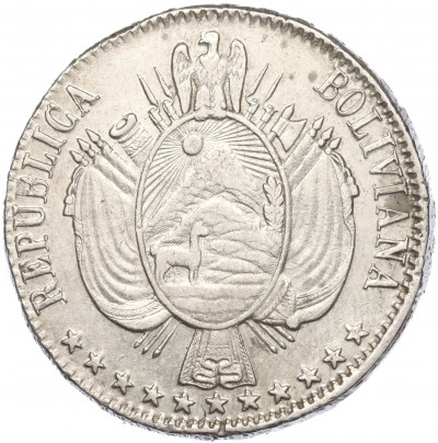 1 боливиано 1868 года Боливия