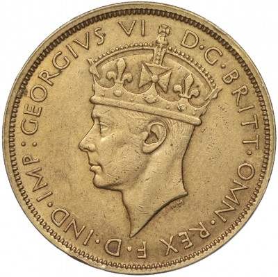 2 шиллинга 1946 года H Британская Западная Африка