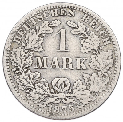 1 марка 1875 года A Германия