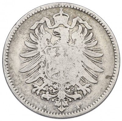 1 марка 1875 года A Германия