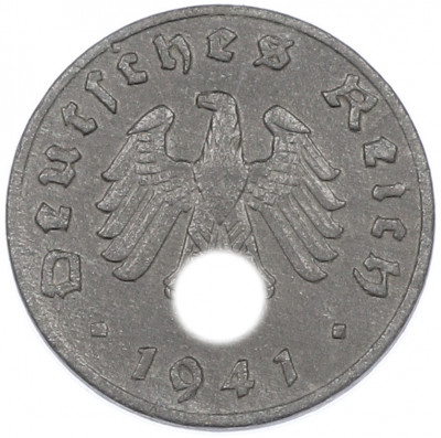 1 рейхспфенниг 1941 года A Германия