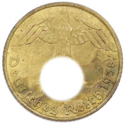 5 рейхспфеннигов 1938 года A Германия