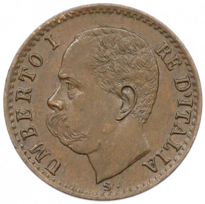 1 чентезимо 1895 года Италия