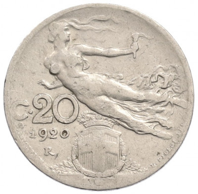 20 чентезимо 1920 года Италия
