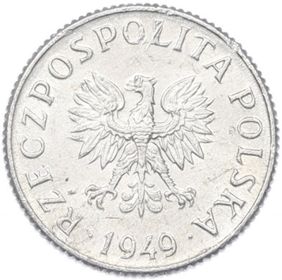 1 грош 1949 года Польша