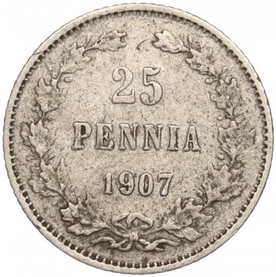 25 пенни 1907 года Русская Финляндия