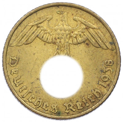 5 рейхспфеннигов 1938 года A Германия
