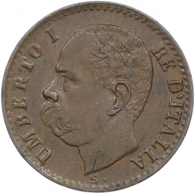 1 чентезимо 1899 года Италия