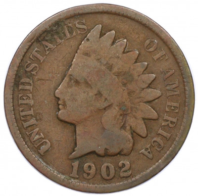 1 цент 1902 года США