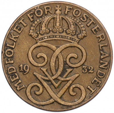 2 эре 1932 года Швеция