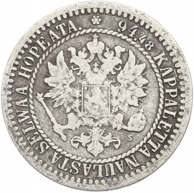 1 марка 1865 года Русская Финляндия