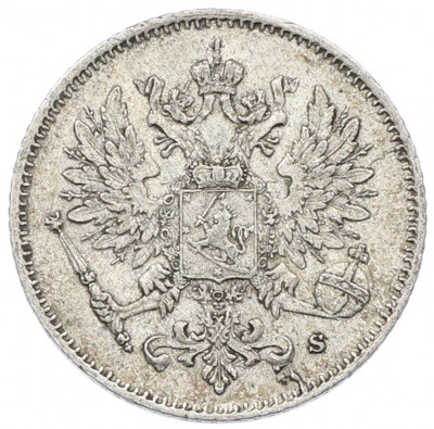 25 пенни 1916 года Русская Финляндия