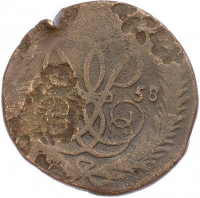 1 копейка 1758 года