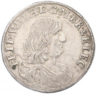 1/3 талера 1673 года Бранденбург-Пруссия