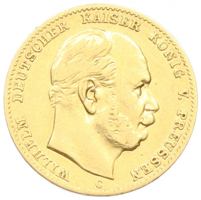 10 марок 1872 года C Пруссия