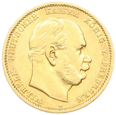 10 марок 1878 года A Пруссия