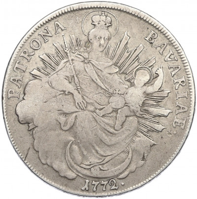 1 талер 1772 года Бавария
