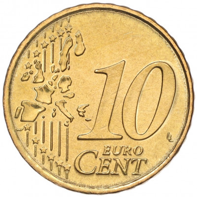 10 евроцентов 2001 года Монако