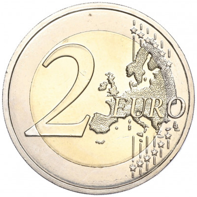 2 евро 2019 года Монако