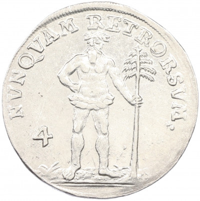 4 гроша 1762 года Брауншвейг-Вольфенбюттель
