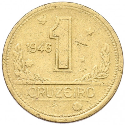 1 крузейро 1946 года Бразилия
