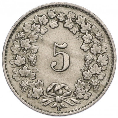 5 раппенов 1930 года Швейцария