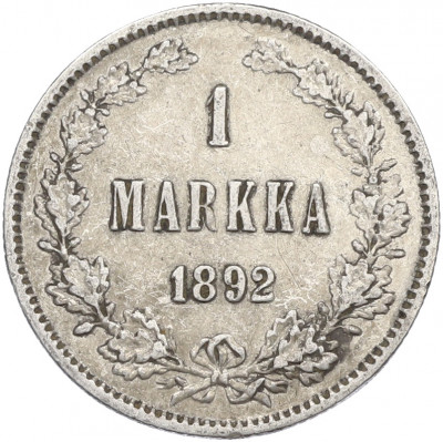 1 марка 1892 года Русская Финляндия