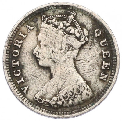 10 центов 1894 года Гонконг