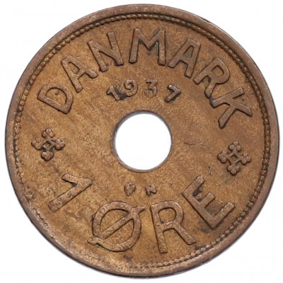 1 эре 1937 года Дания