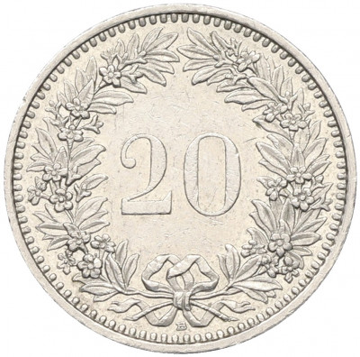 20 раппенов 1992 года Швейцария