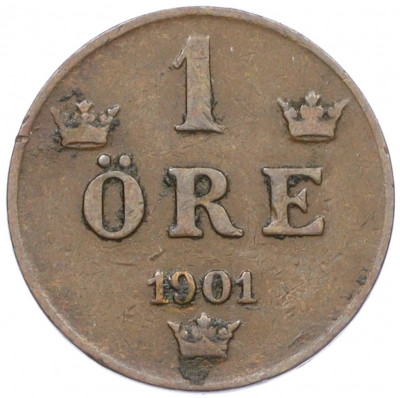 1 эре 1901 года Швеция