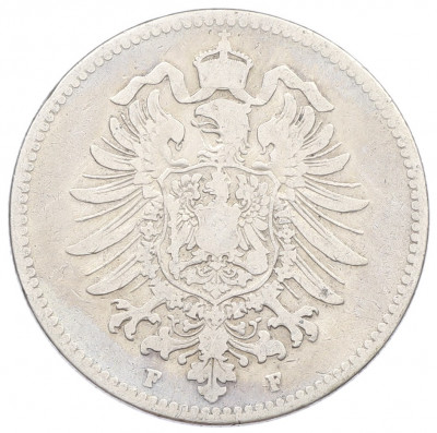 1 марка 1874 года F Германия
